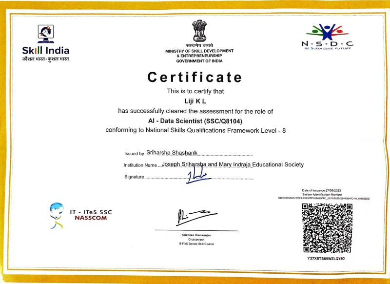 Certificate 1